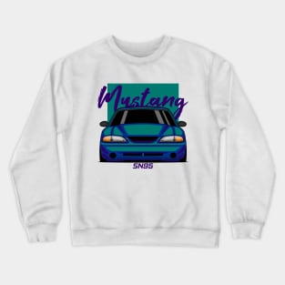 Front Mystic MK4 Stang Muscle Crewneck Sweatshirt